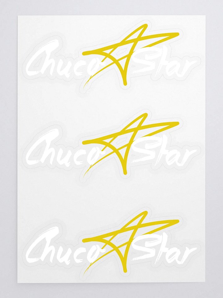 Chuco Star Classic Sticker Sheet product image (1)