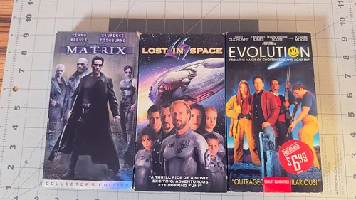Most recent additions to the VHS collection