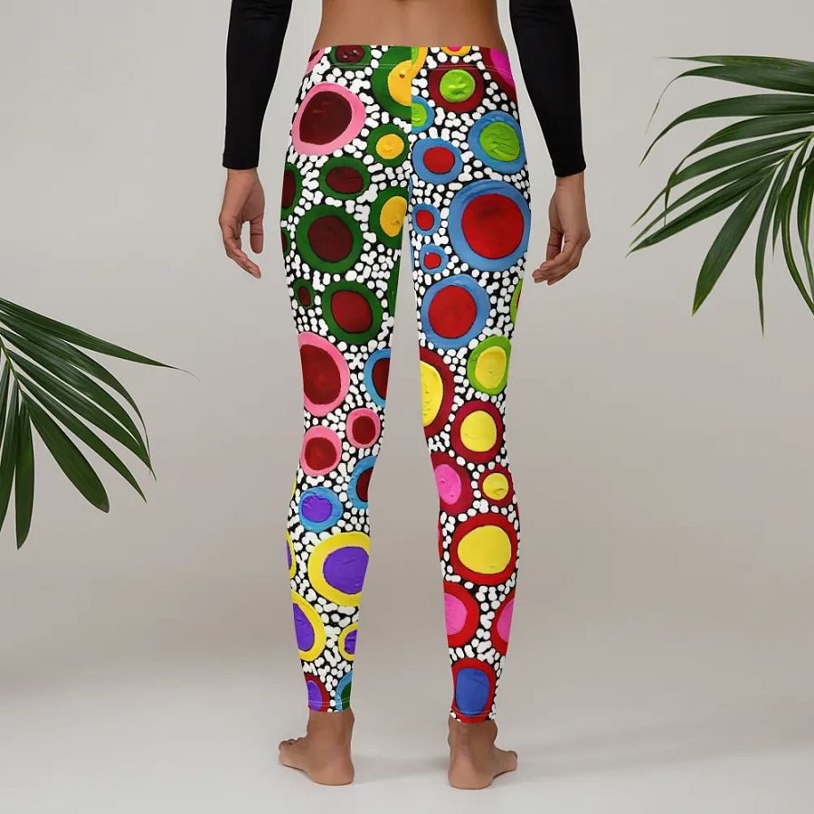 Vibrant Circles All-Over Leggings product image (4)