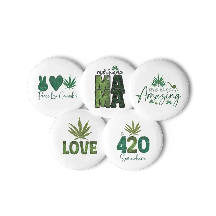 Love Leaf Pin Button Set product image (1)