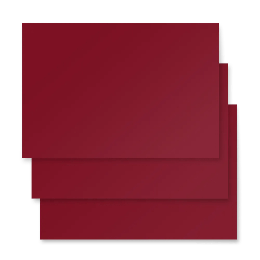 Burgundy Solid Holiday Christmas Wrapping Paper Sheets (3) product image (5)