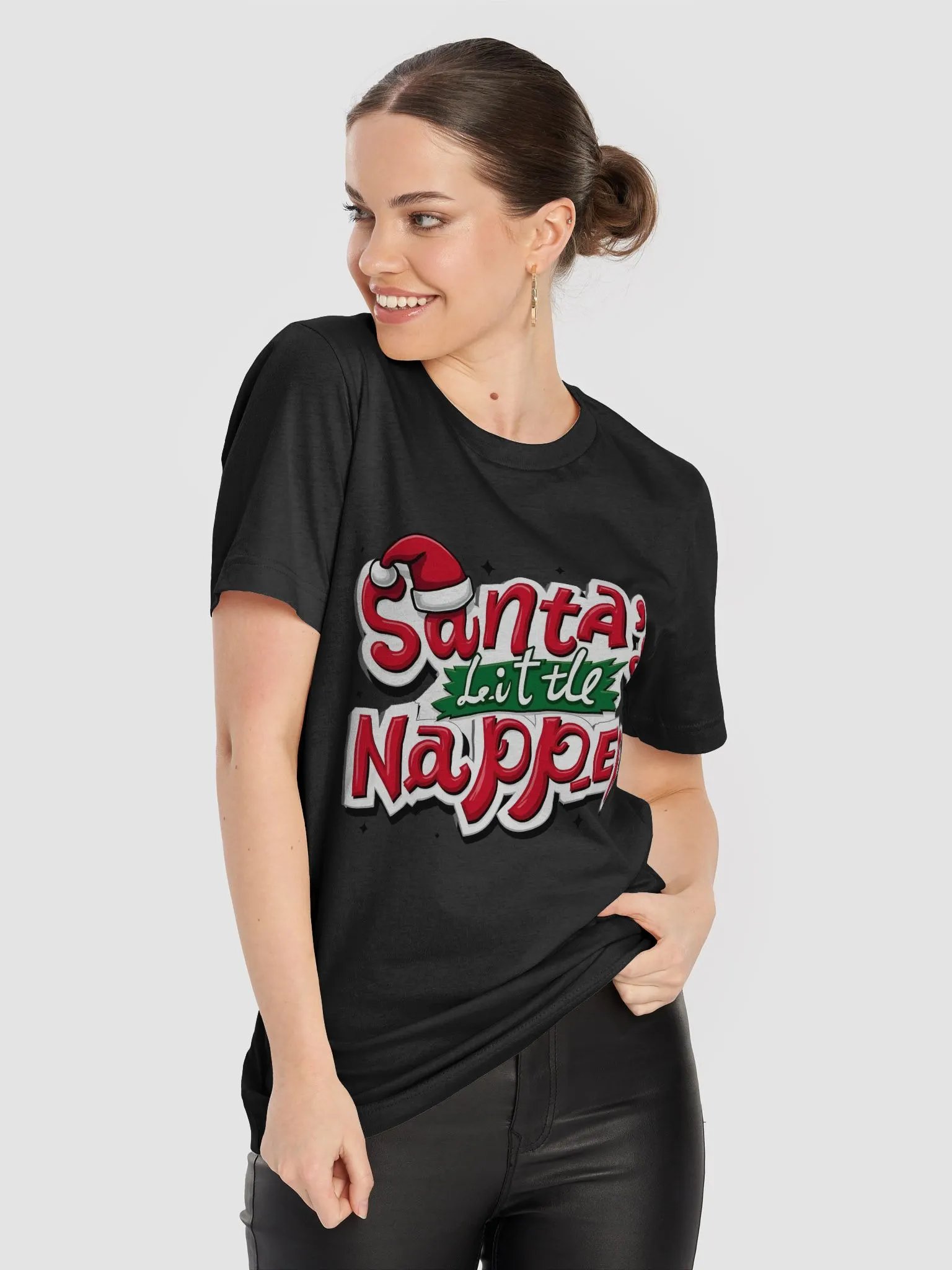 Santa's Little Napper Christmas T-Shirt product image (4)