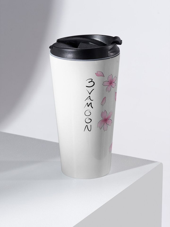 Sakura Moon Traveler Mug in White product image (2)