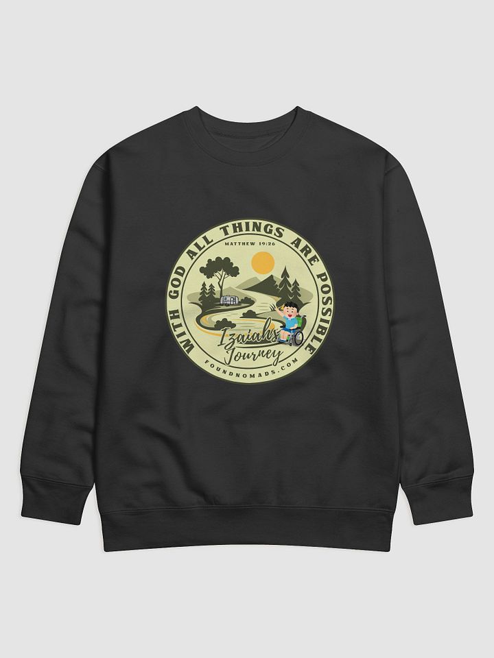 Izaiah’s Journey Crewneck Sweatshirt 2 product image (2)