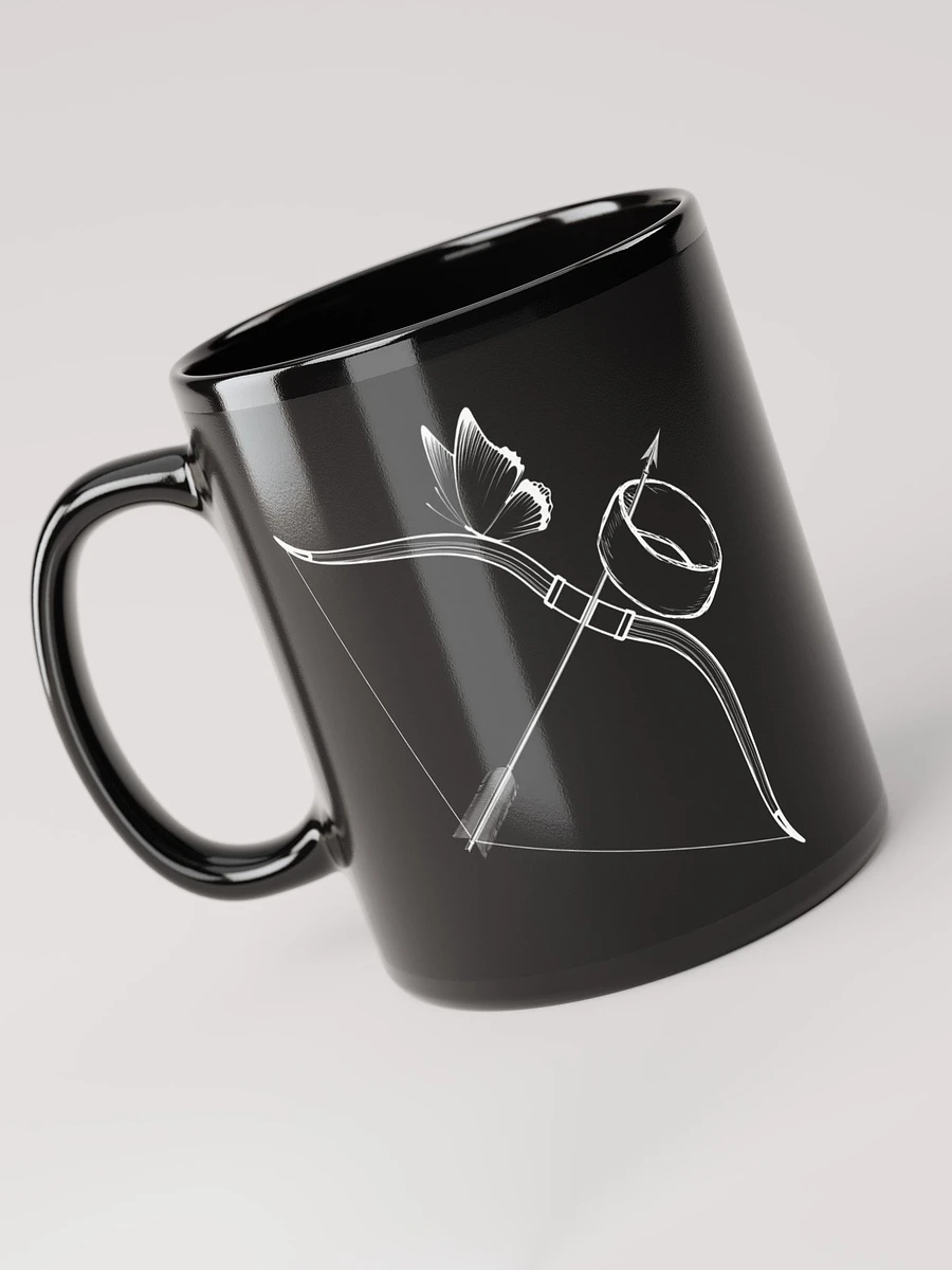 Bow, Arrow, Cuff & Butterfly Black Mug product image (5)