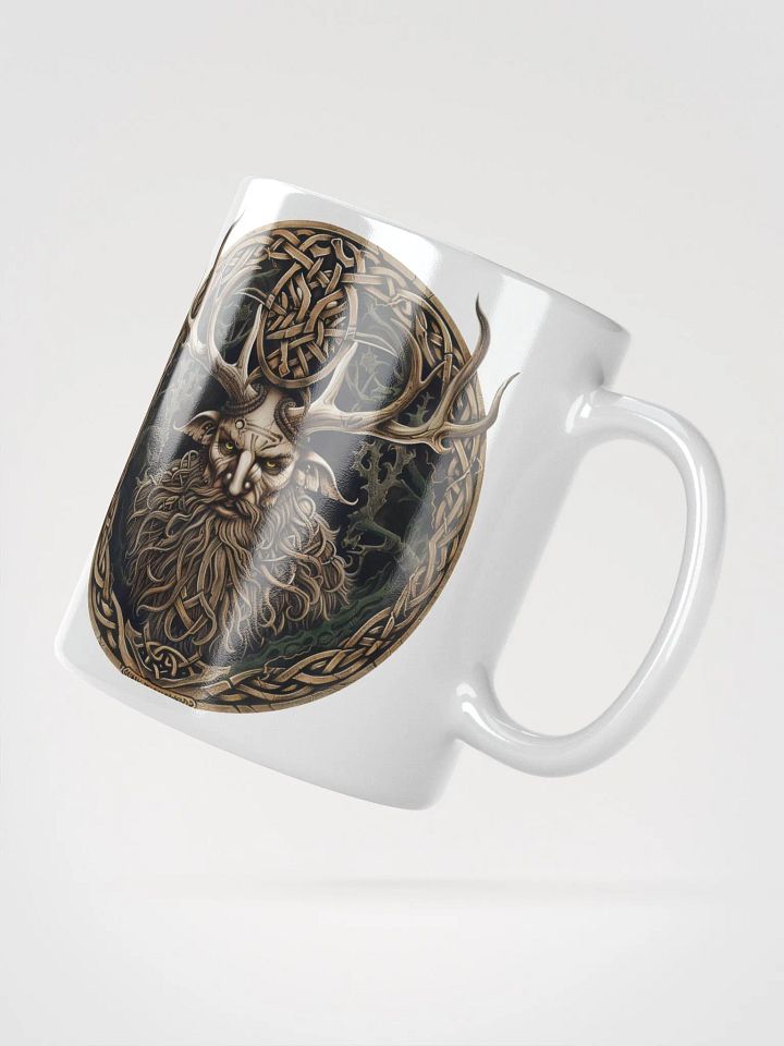 Cernunnos - The Celtic Horned God White Glossy Mug product image (2)