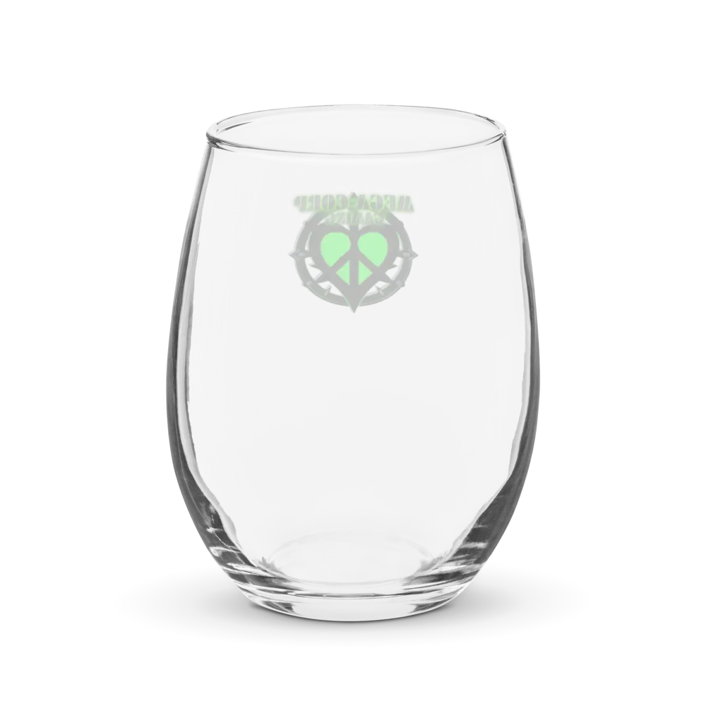Heartful Peace Stemless Wine Glass product image (2)