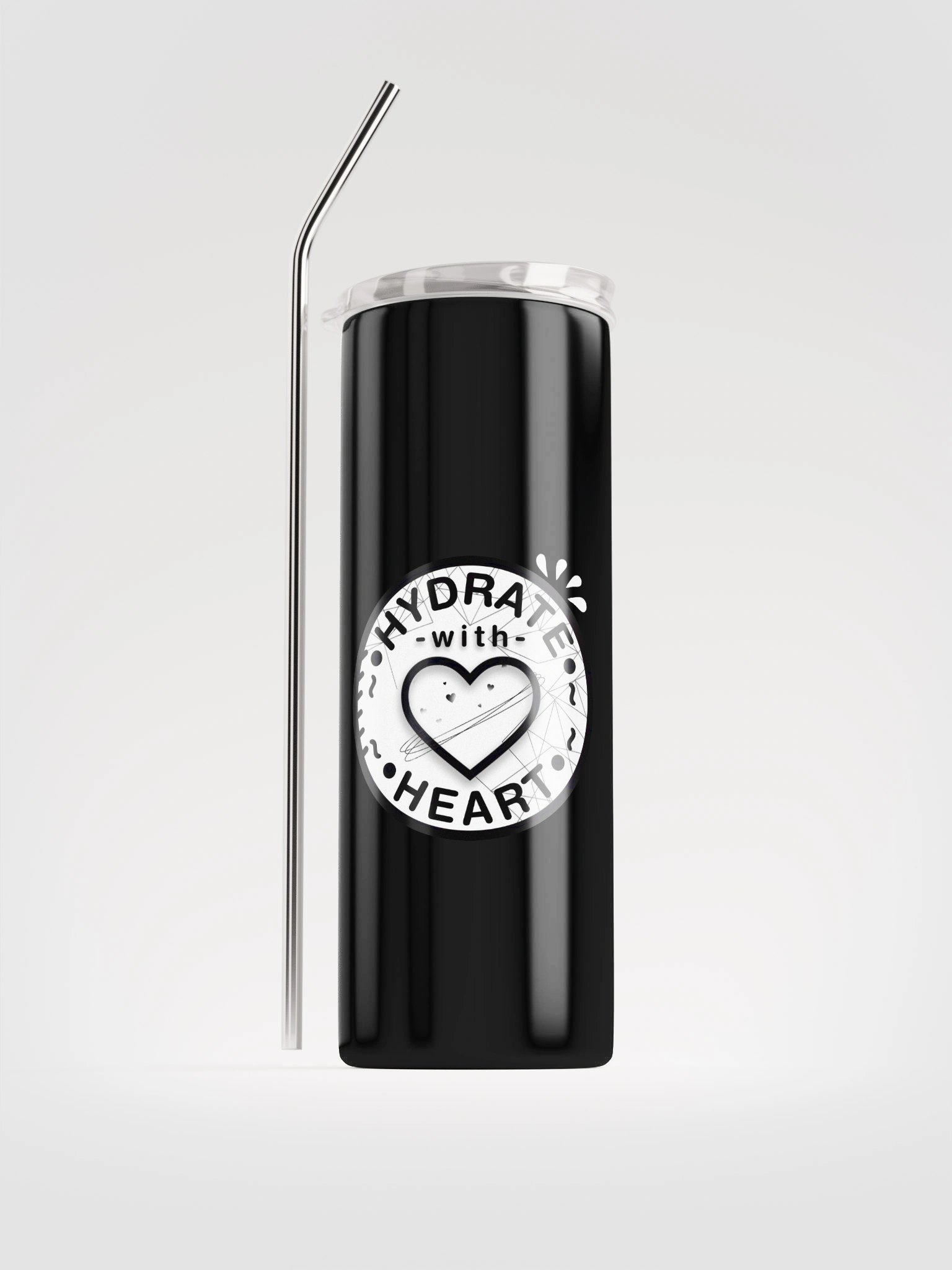 Heartfelt Hydration Stainless Steel Tumbler product image (2)
