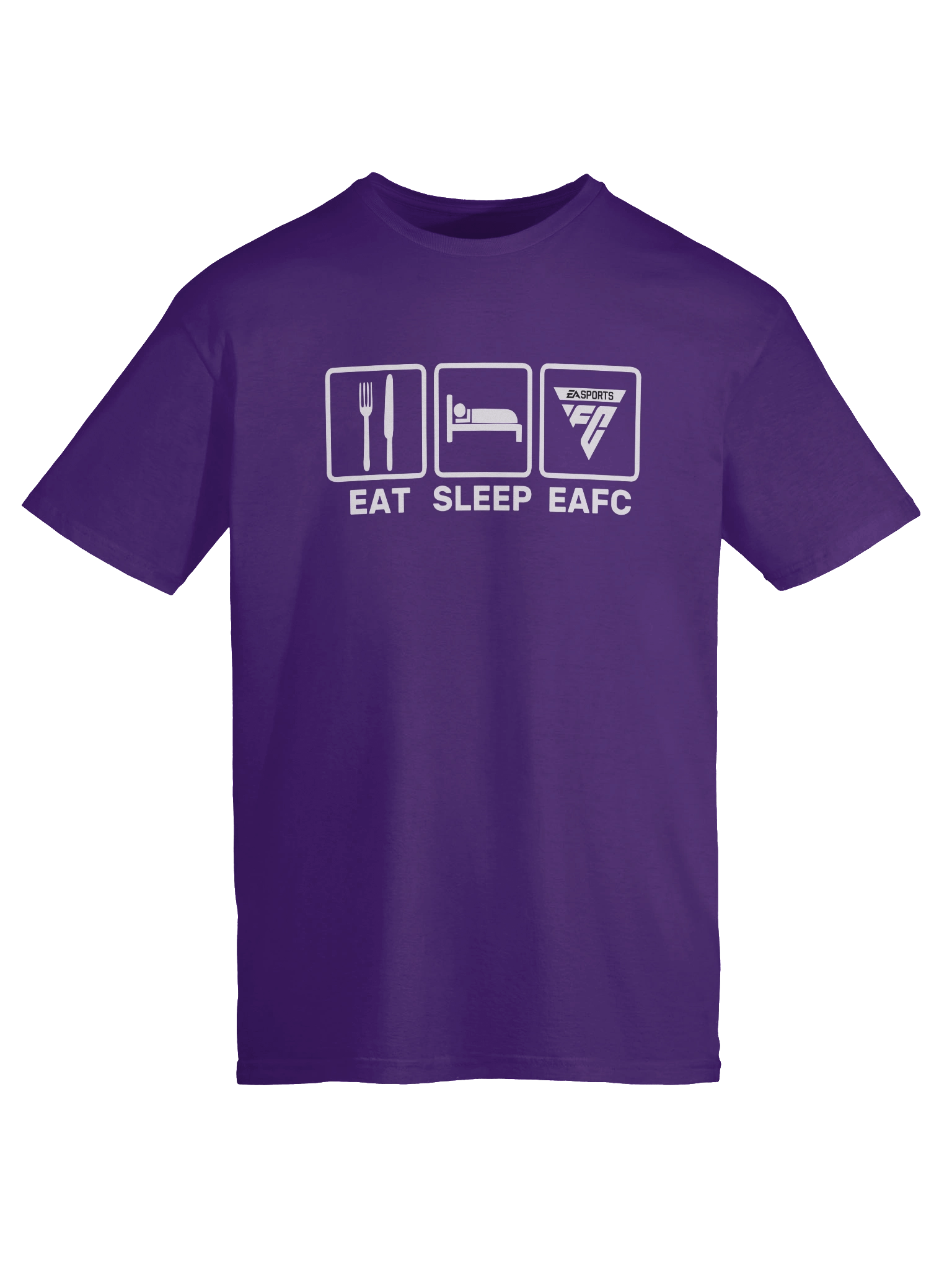 Eat Sleep EAFC T-Shirt (Purple) product image (9)