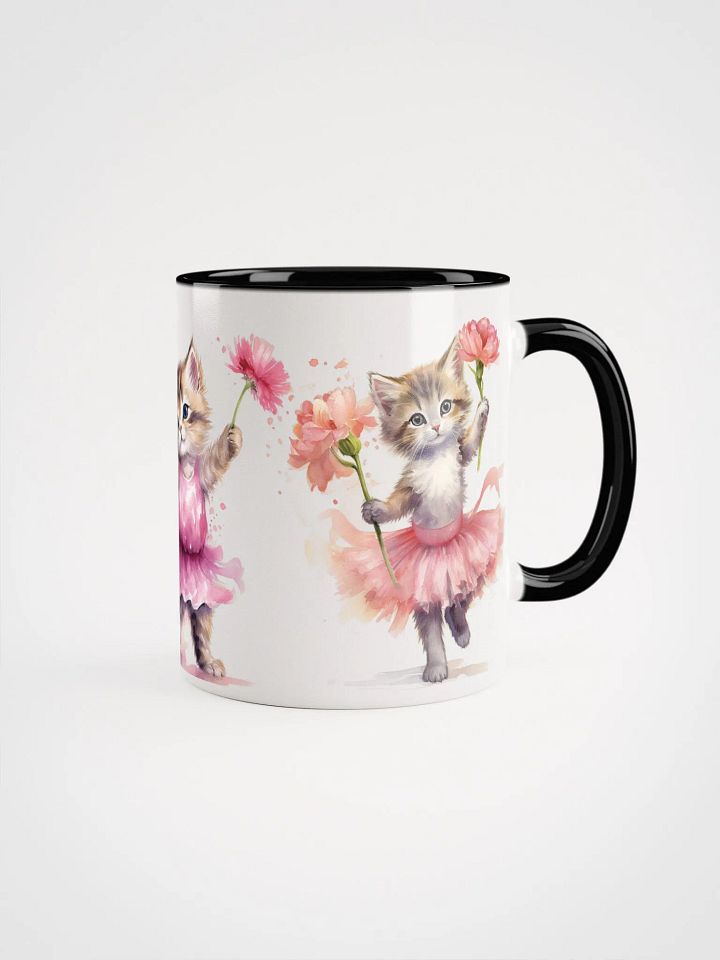 Purr-fectly Pink Ballerina Kittens Mug product image (1)