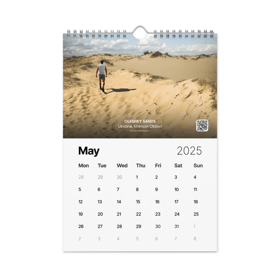 2025 Ukraine Calendar (Monday Edition) product image (2)