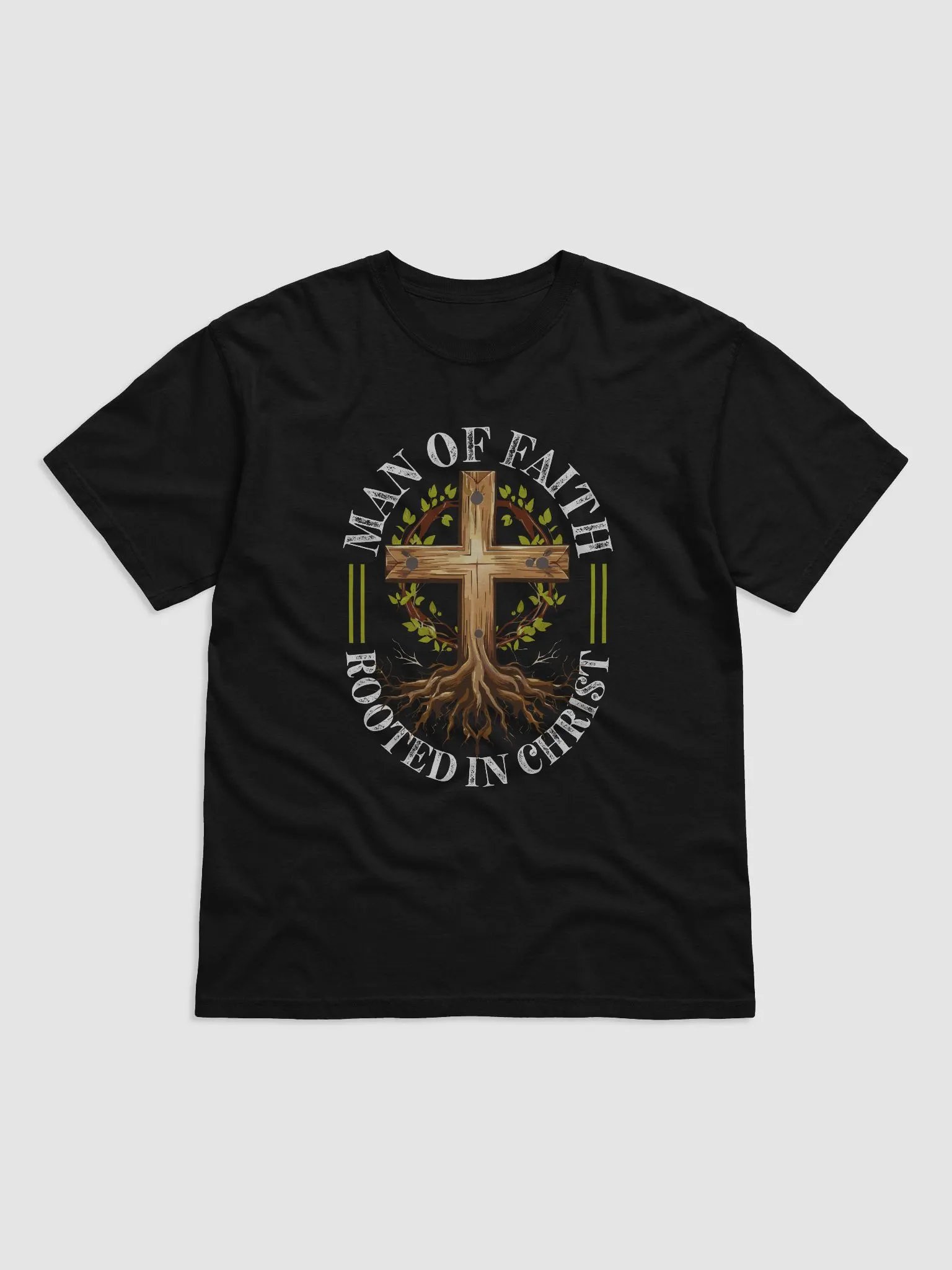 Man of Faith: Rooted in Christ T-Shirt product image (2)