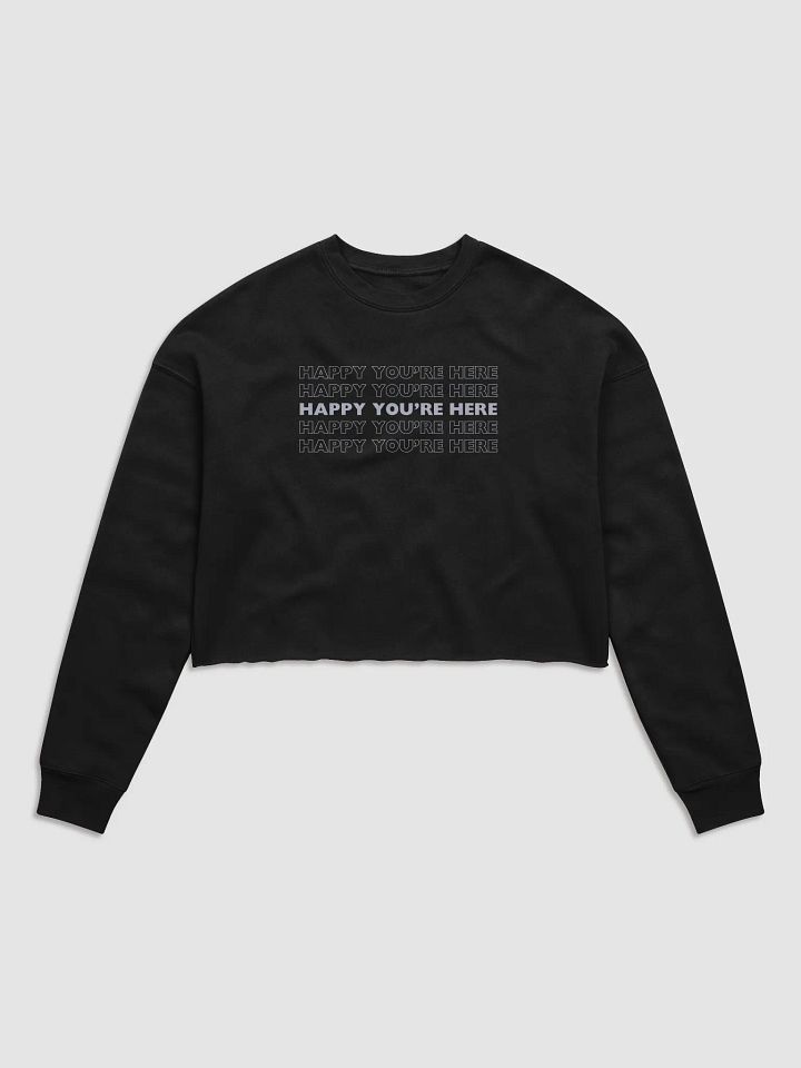 LowLifeHighLites Cropped Ultra Soft Sweatshirt product image (1)