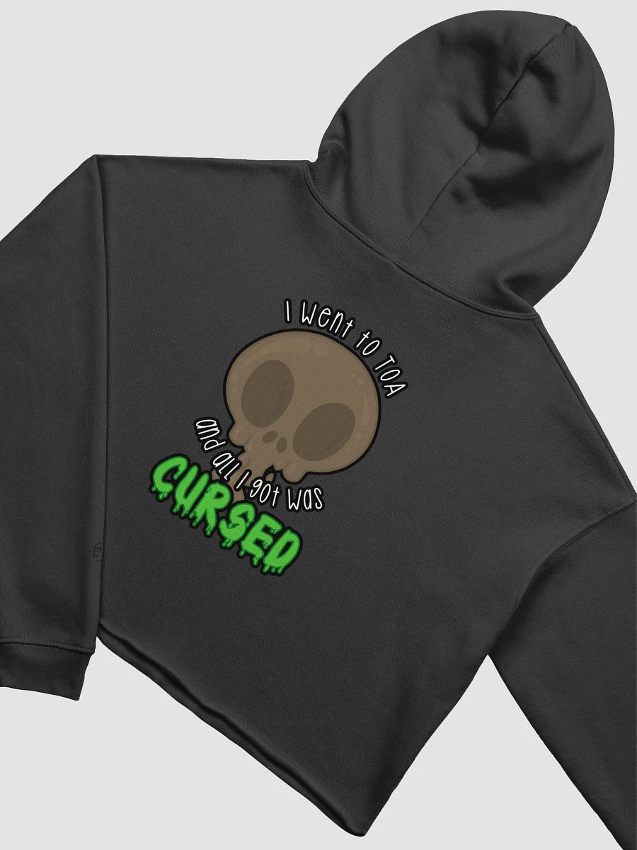 All I Got Was Cursed - Warrior - Crop Hoodie product image (7)