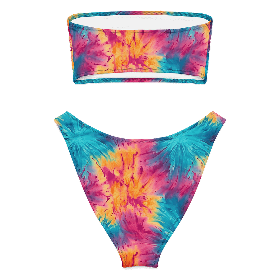 Fearless Glow Bandeau Bikini Set – Limited Summer Flex product image (8)