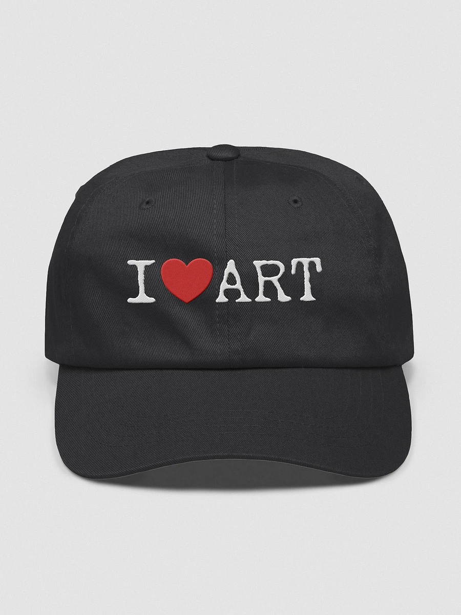 I Heart Art (On Dark) - Embroidered Hat product image (1)
