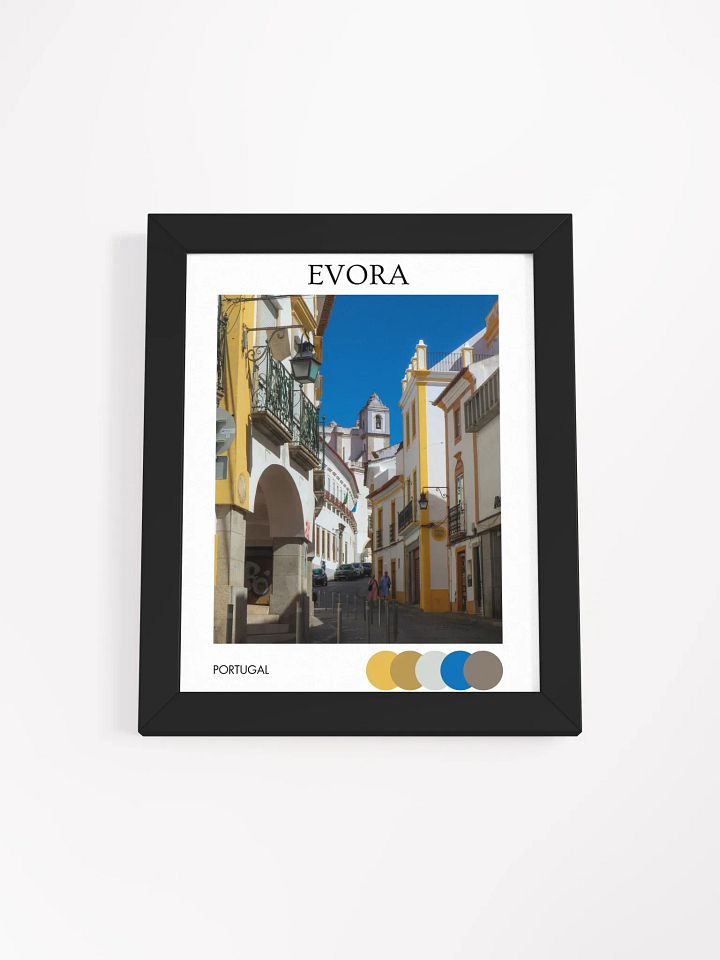 Streets of Evora - Framed product image (1)