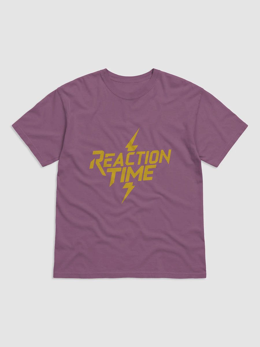 Tee-shirt à logo Jaune Reaction Time product image (3)