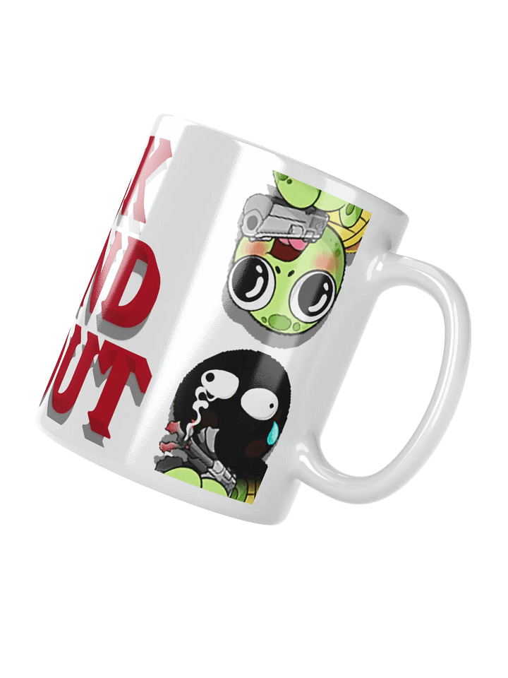 WOMBLE'S F AROUND WHITE MUG product image (6)