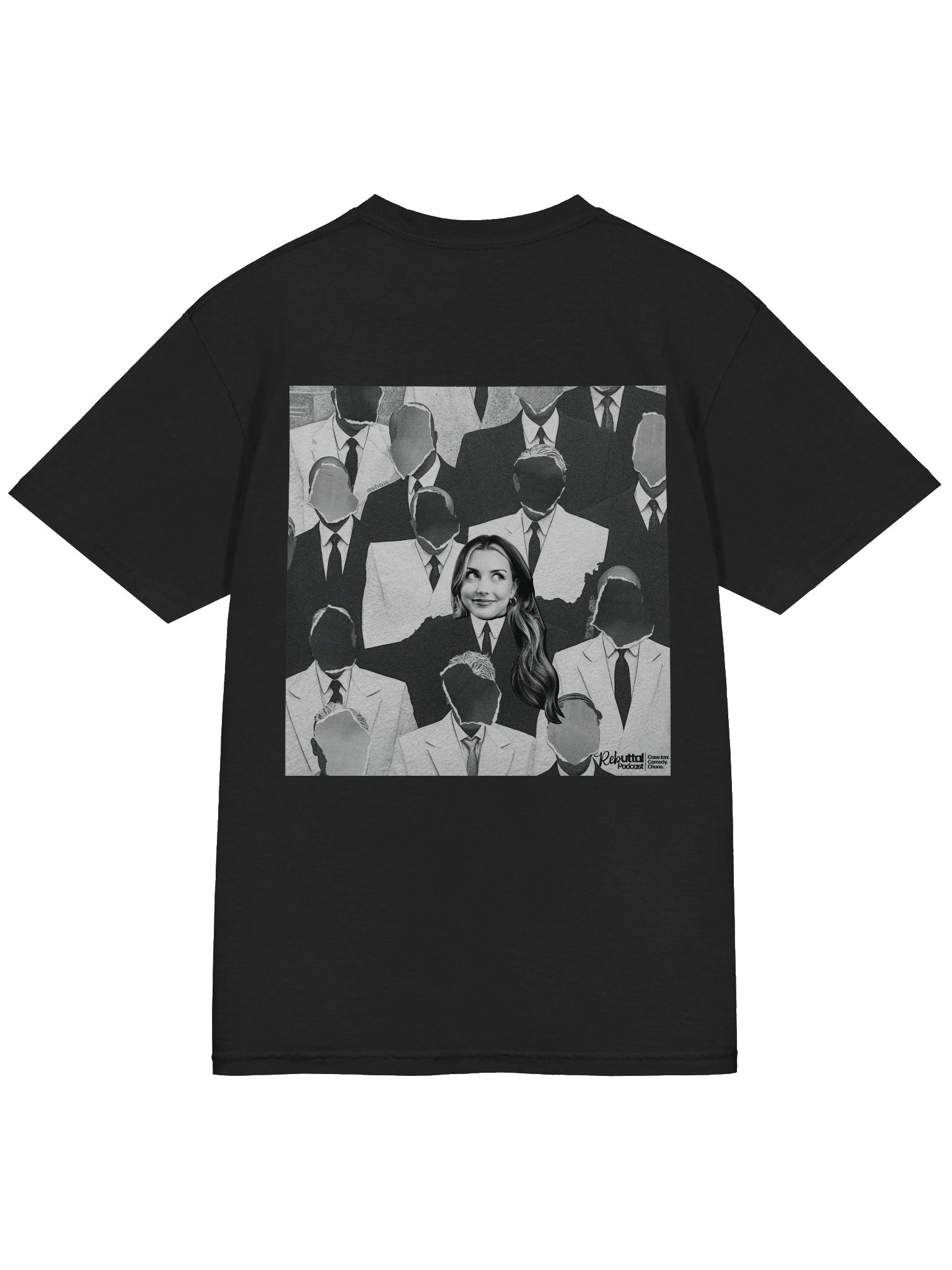 Listen To Your Lawyer Mics Black T-Shirt product image (4)