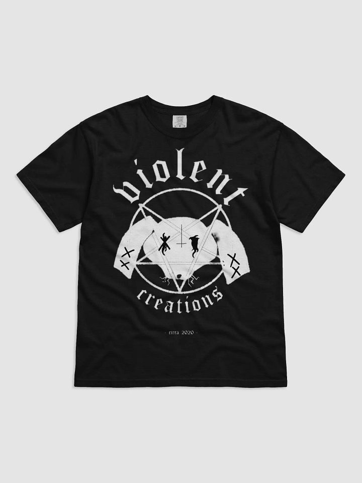 Black Metal Bunny Logo Tee product image (1)