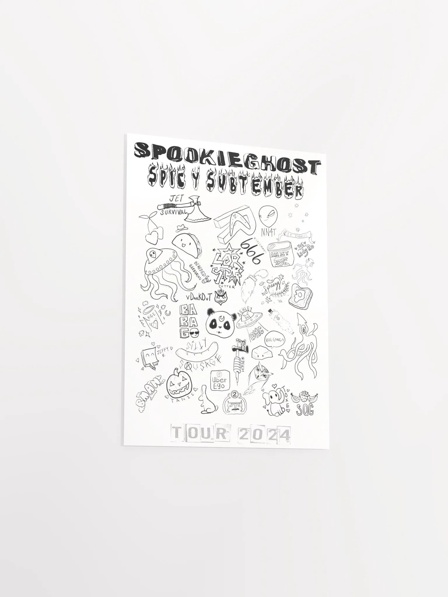 spo0kieghost SPICY SUBTEMBER POSTER product image (36)