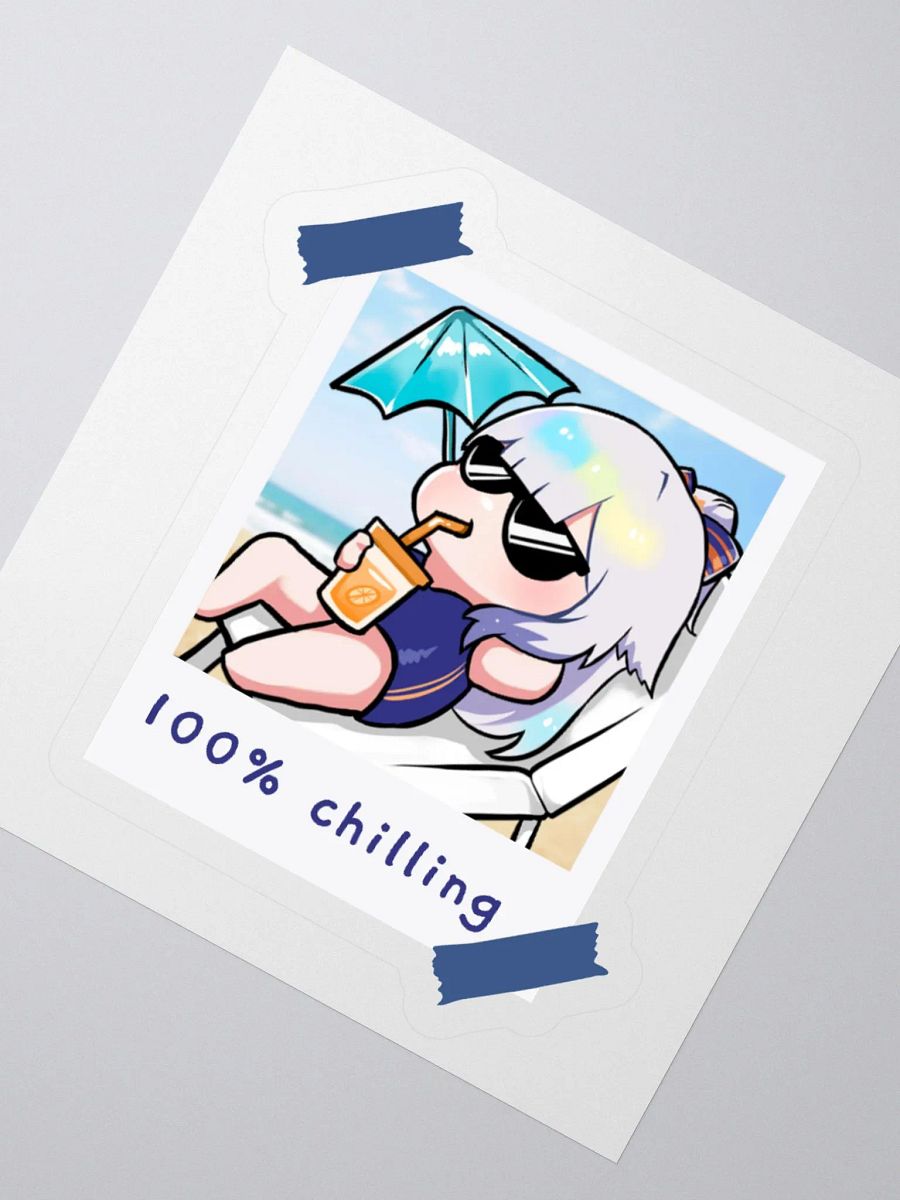 Wispen 100% Chilling Sticker product image (2)