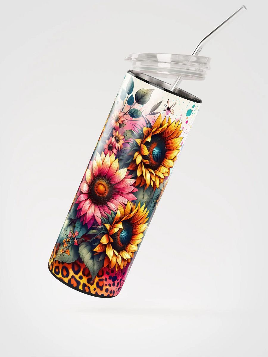 Sunflower Serenade Tumbler: Sip in Sunny Bliss! product image (3)