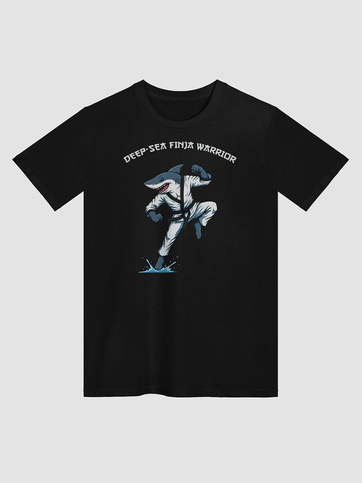 Deep-Sea Finja Warrior – Funny Shark Karate T-Shirt product image (3)
