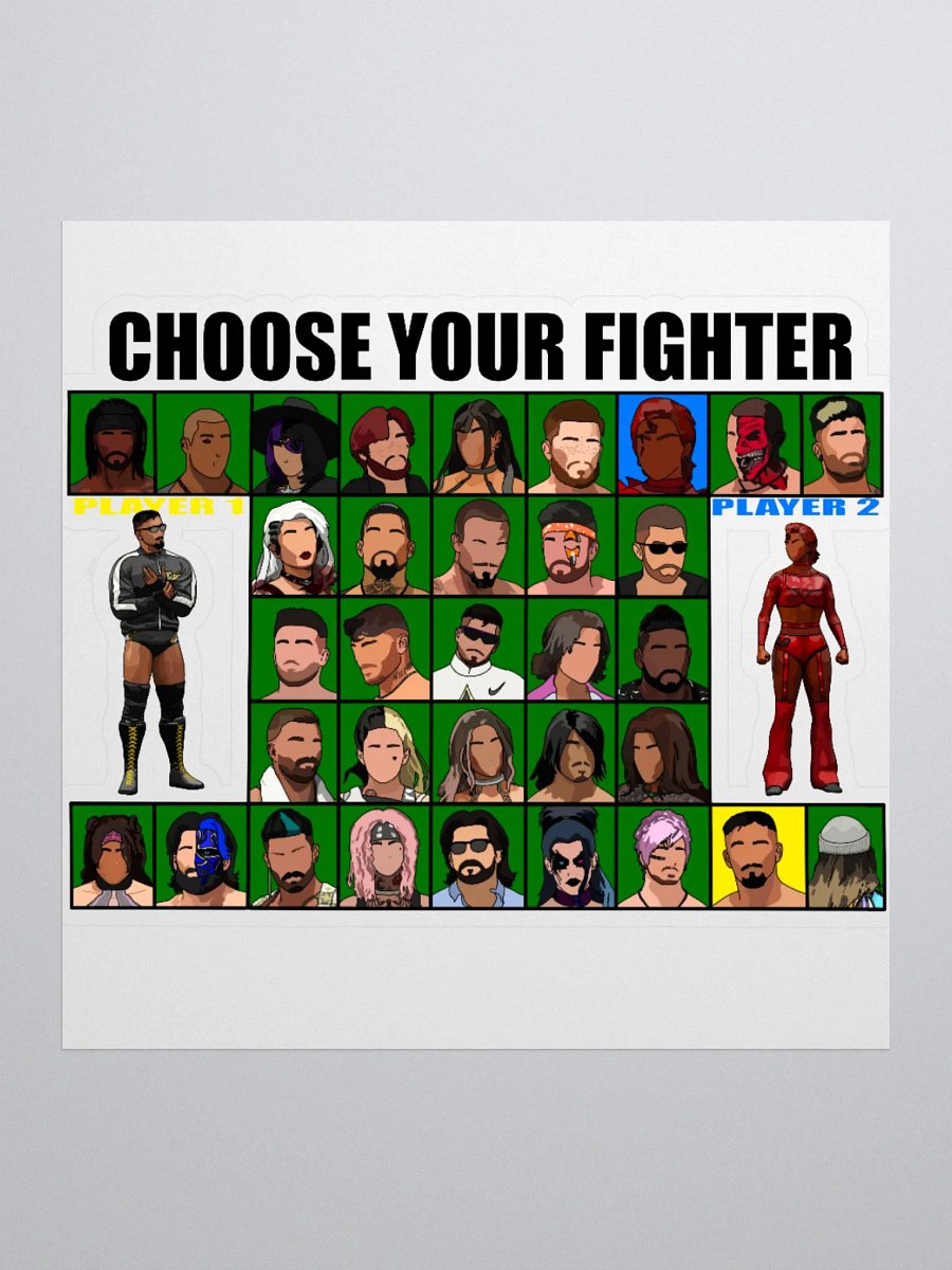PEPW Choose Your Fighter Almir x Skaar Sticker product image (1)
