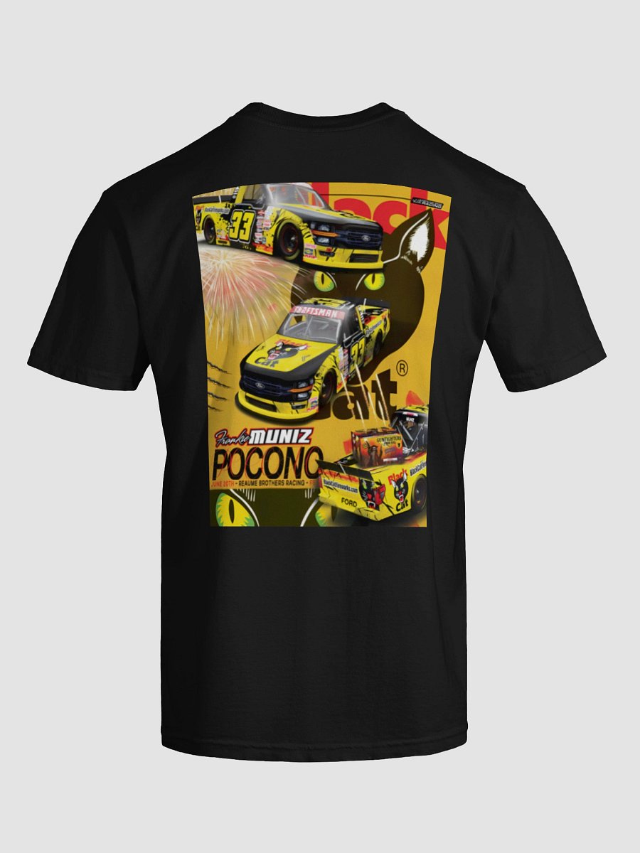 Black Cat Racing Truck Poster Tee product image (5)