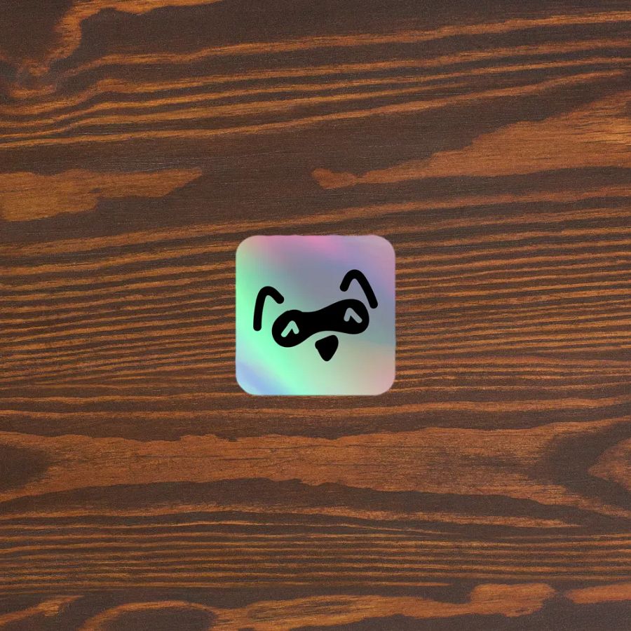 Mapache Holosticker product image (5)