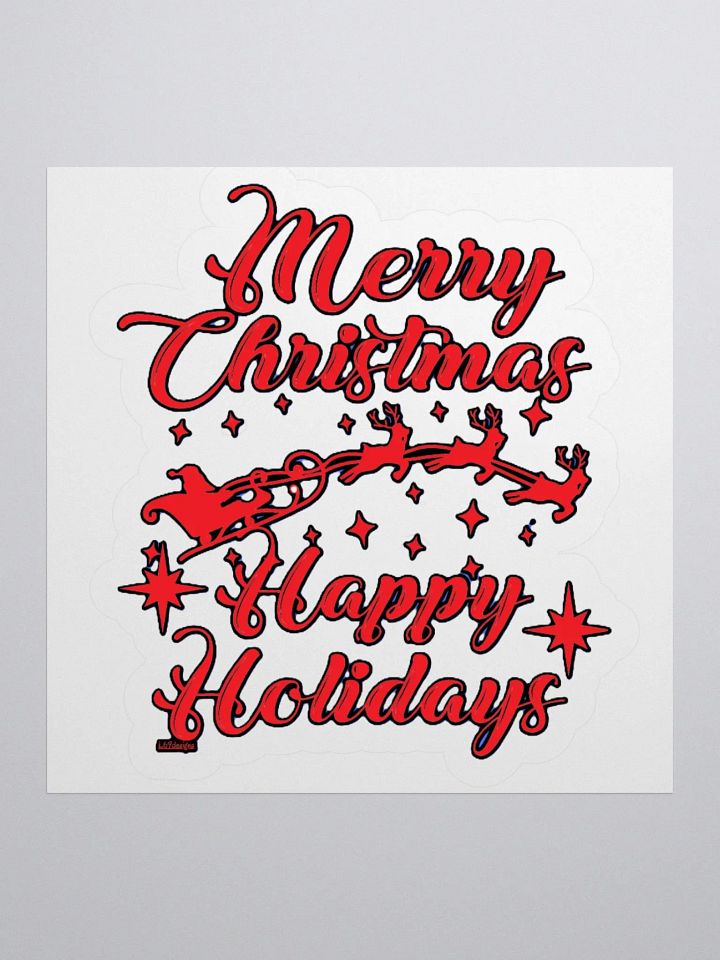 MERRY CHRISTMAS HAPPY HOLIDAYS product image (2)