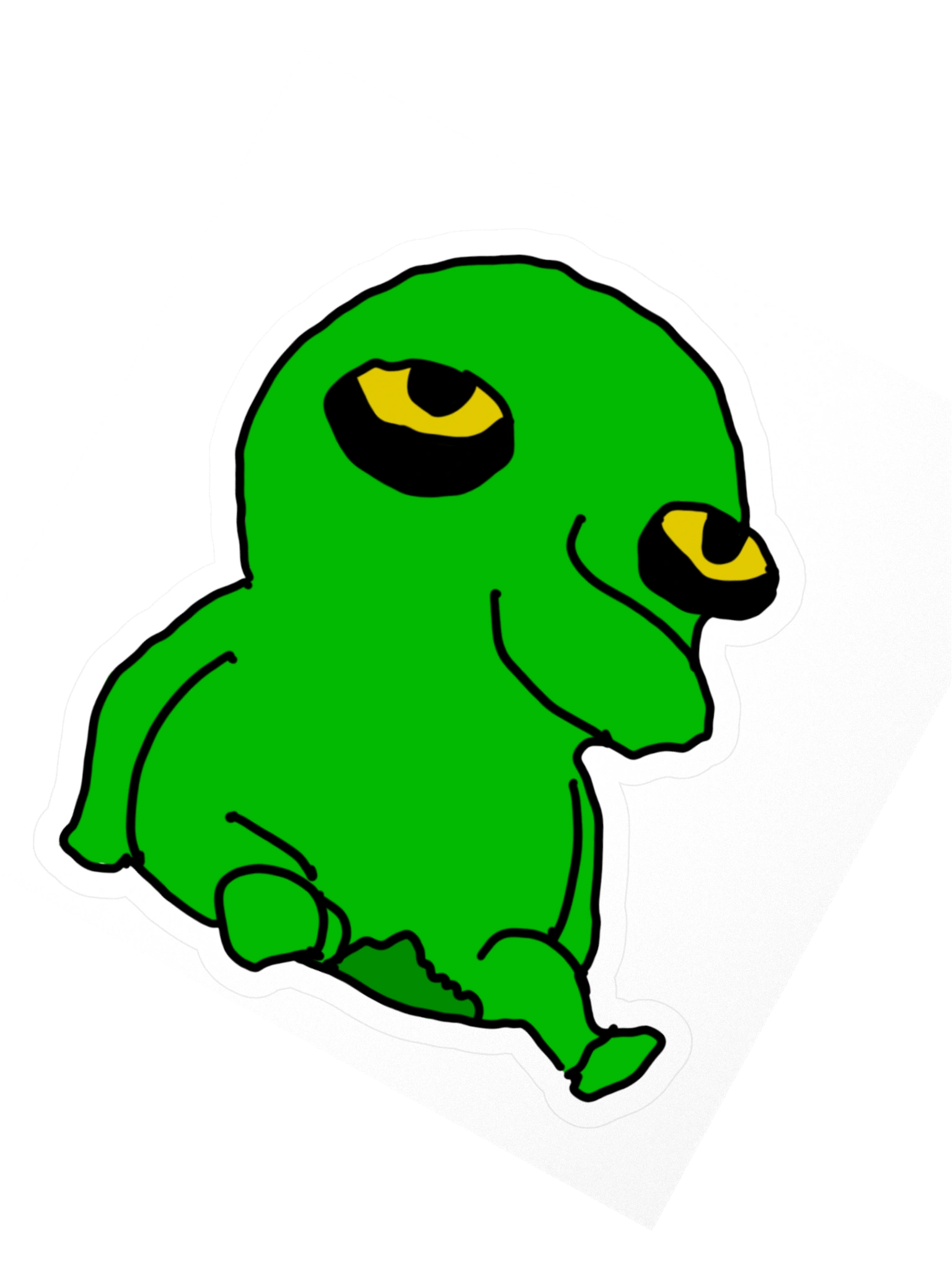 Green Guy Sticker product image (2)