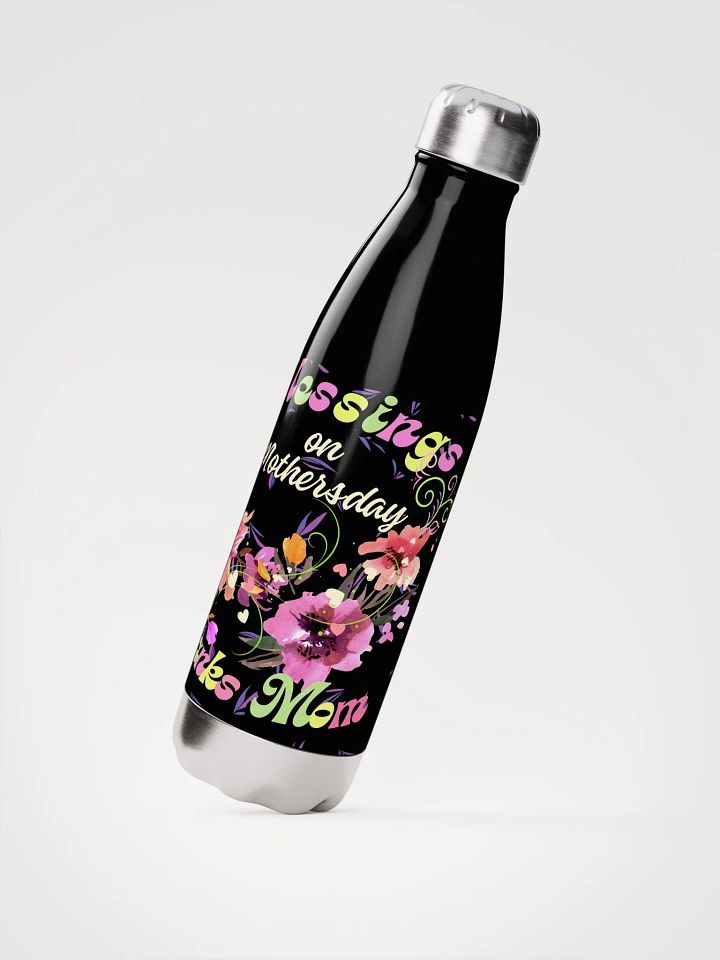 Blessings on Mothersday water bottle product image (2)