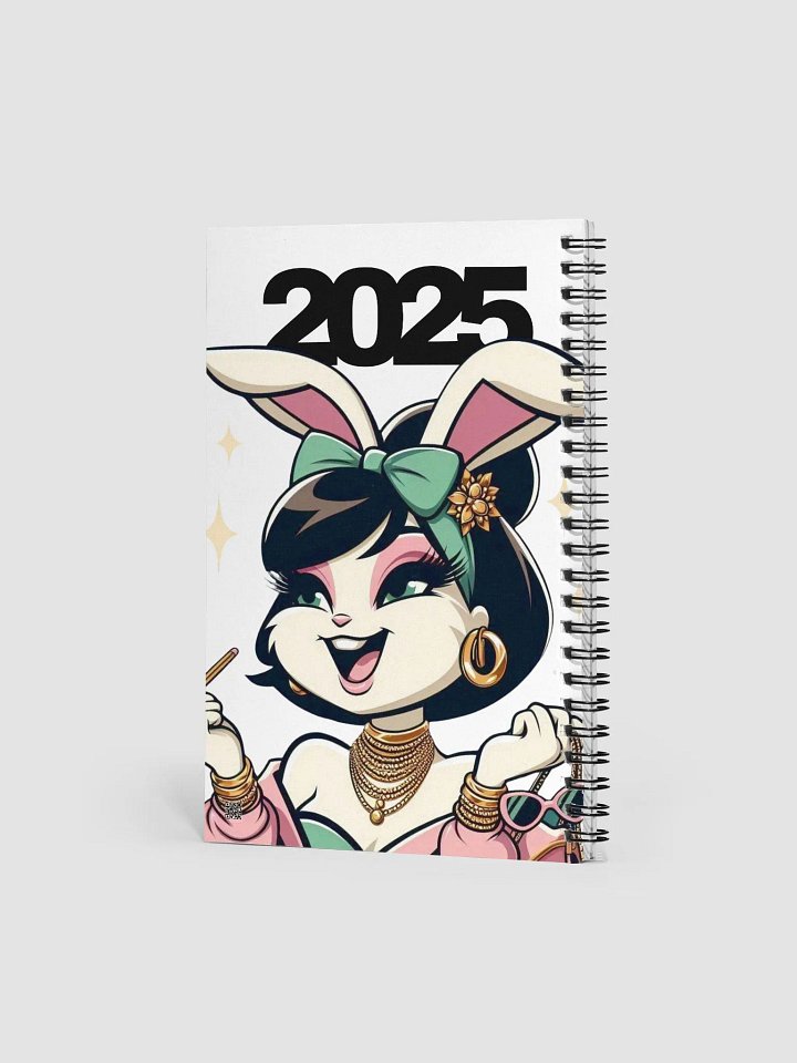 Bunny Bling Spiral Notebook product image (2)