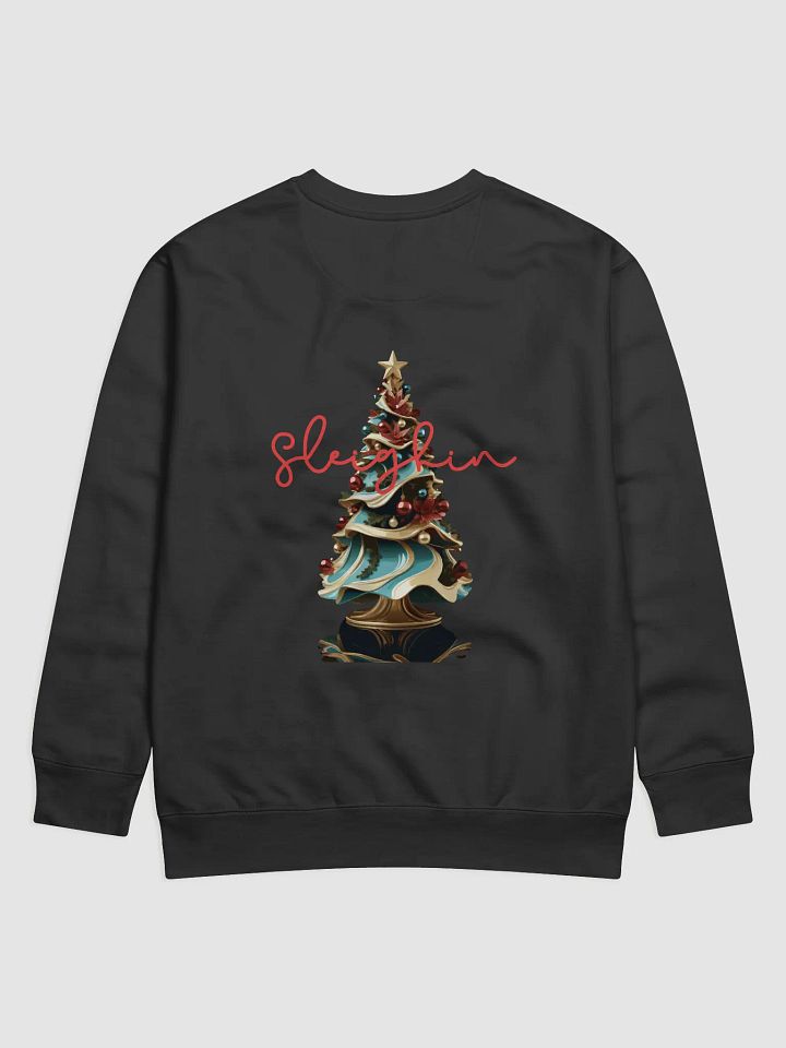 Sleighin' Christmas Tree Sweatshirt product image (2)