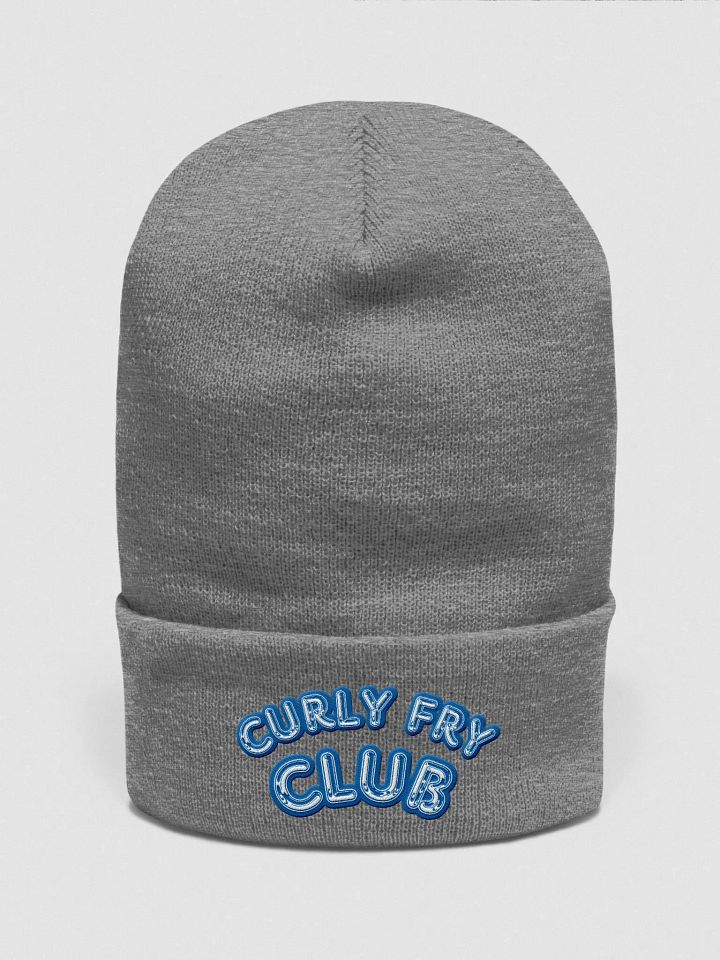 CURLY FRY CLUB cuffed beanie product image (1)