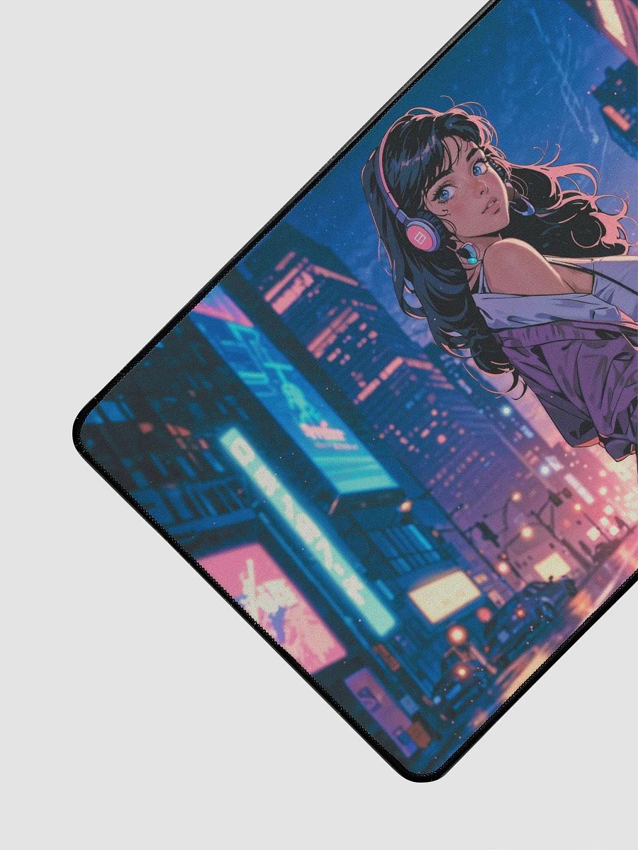 Synth Girl Desk Mat product image (3)