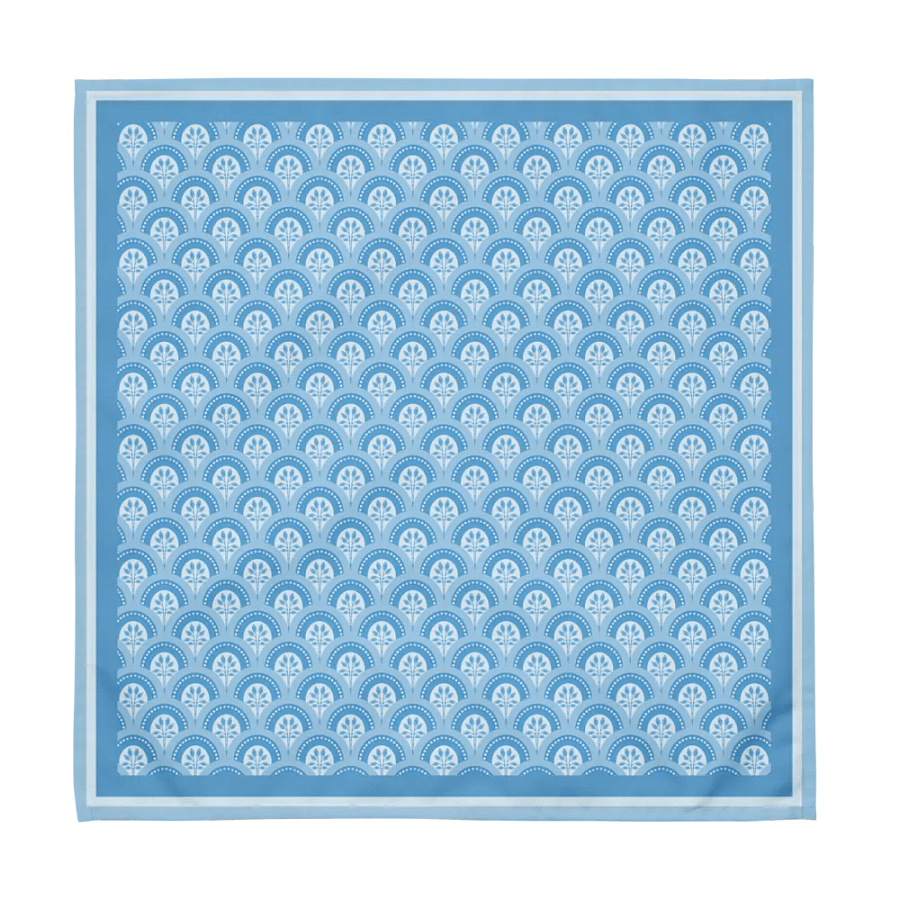 Le Blue Deco Cloth Napkin Set – Elegant Art Deco Dining (4-Piece) product image (2)