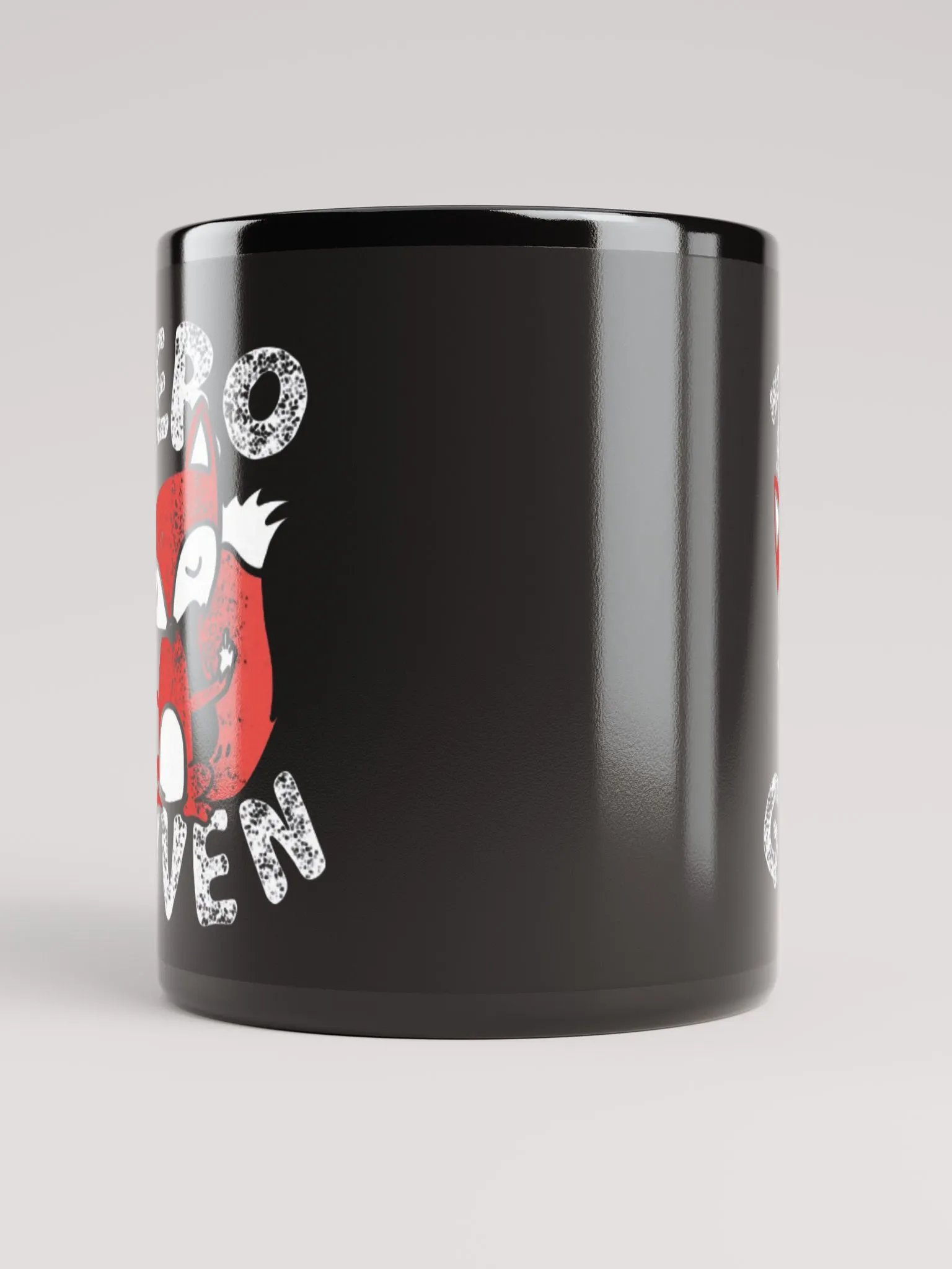 Zero Fox Given Black Glossy Mug (11oz or 15oz) product image (5)
