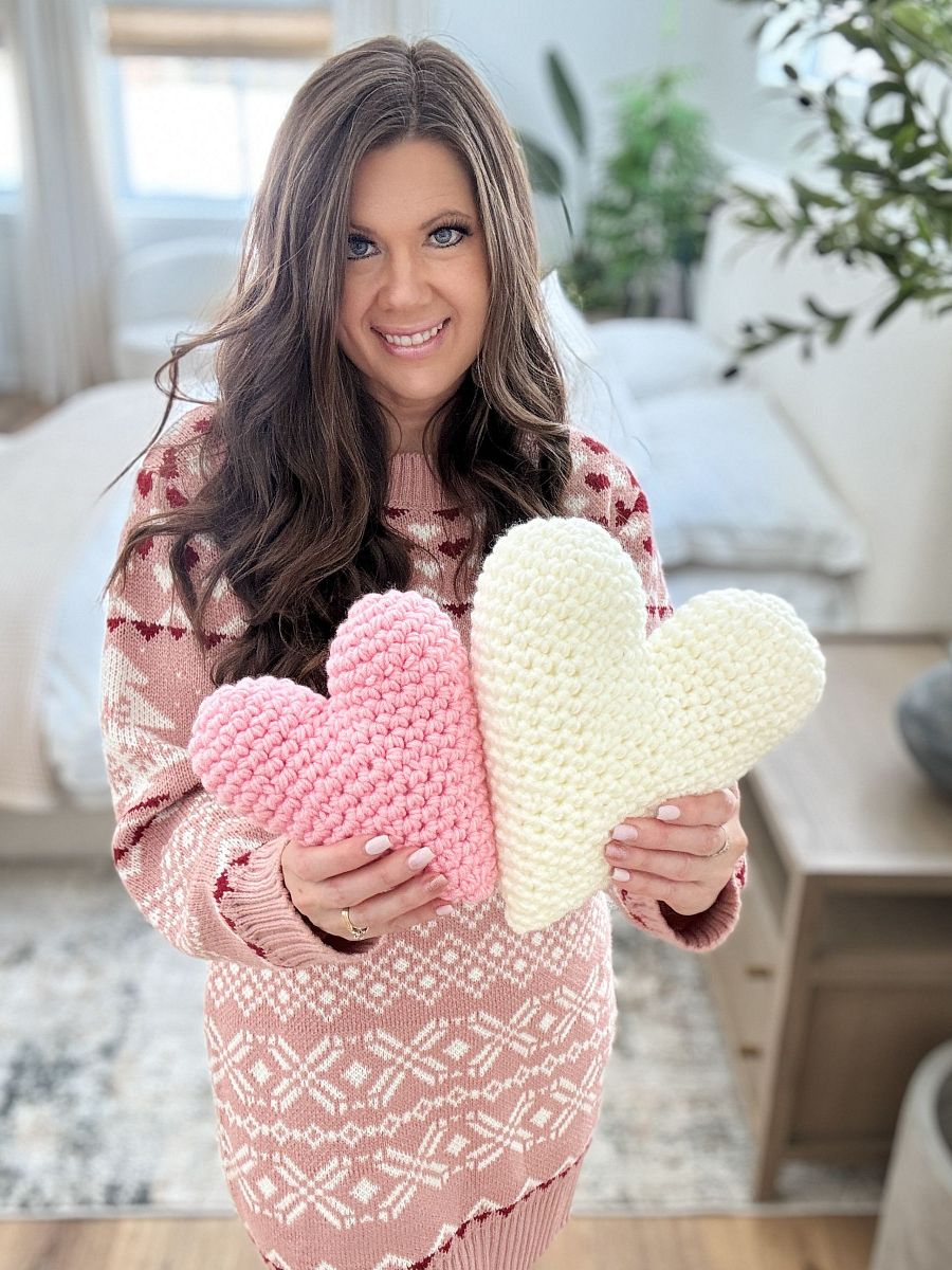 Bulky & Quick Ami Hearts Crochet Pattern product image (2)