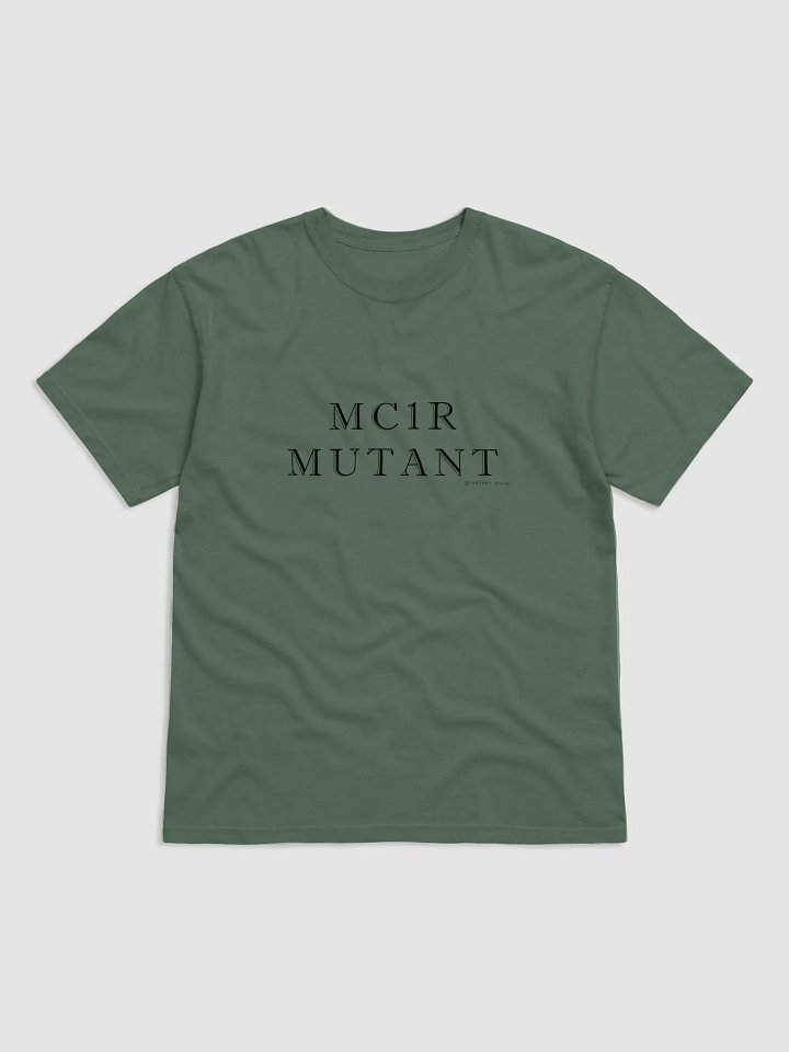MC1R MUTANT Tee with black lettering product image (4)