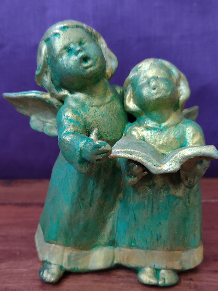 Anjo Cantor Verde Exclusivo - Presente Perfeito para Todas as Ocasiões product image (2)