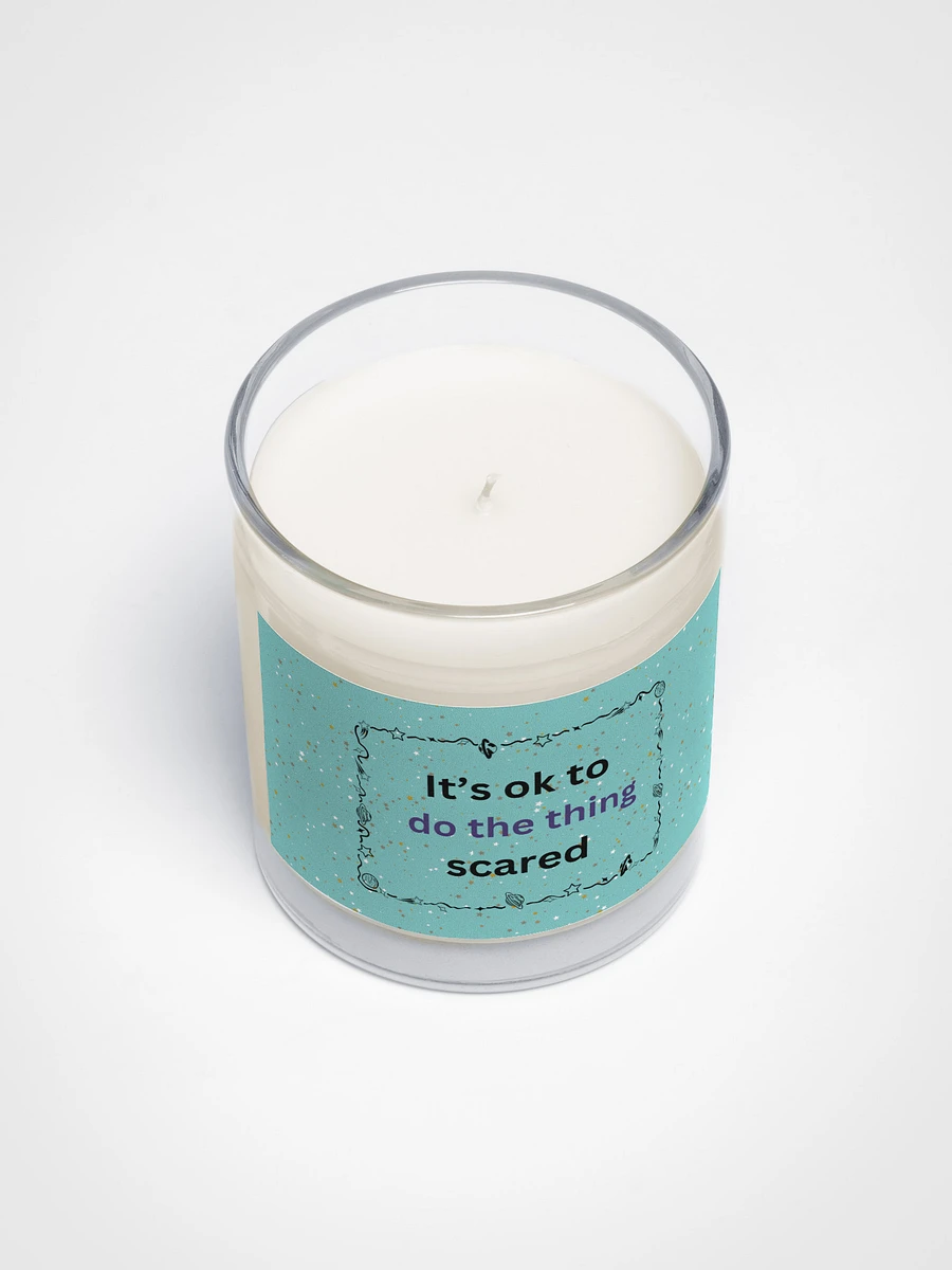 It's ok to do the thing Scared - Space candle product image (3)