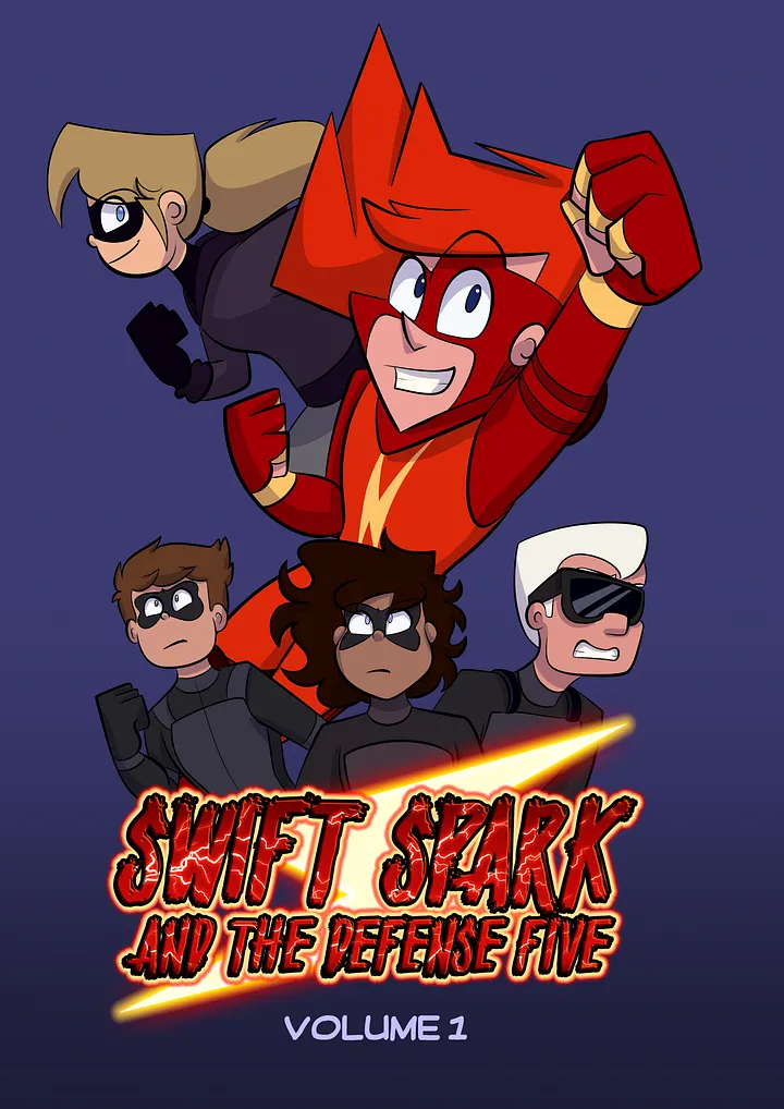 Swift Spark and the Defense Five: Volume One (Digital Edition) product image (1)