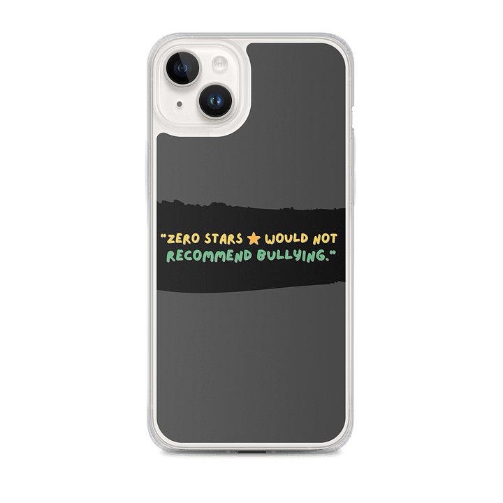 Zero Stars Anti-Bullying iPhone® Case product image (1)