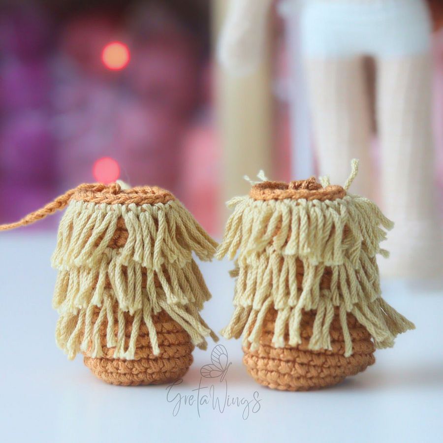 Amigurumi Native American Girl – Crochet Doll Pattern PDF Tutorial (Instant Download) product image (5)