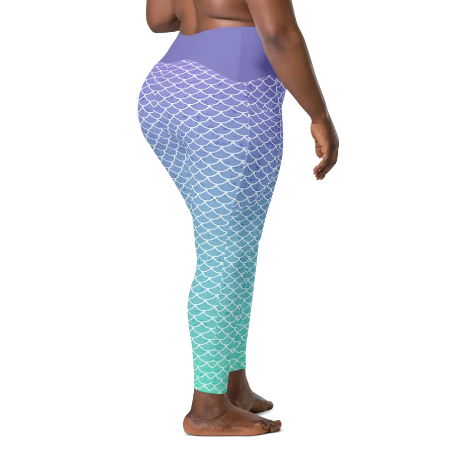 Gaming Mermaid Leggings with Pockets product image (9)
