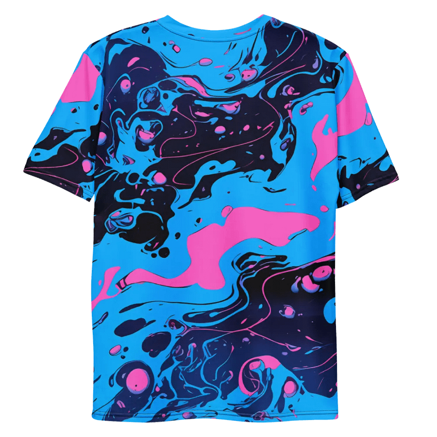 Vibrant Marbled Men's T-Shirt product image (9)